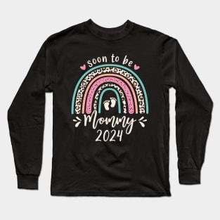 Mommy 2024 Soon To Be Mommy 2024 Long Sleeve T-Shirt